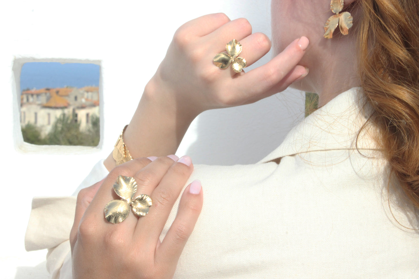 Boucles d'oreilles Gaïa