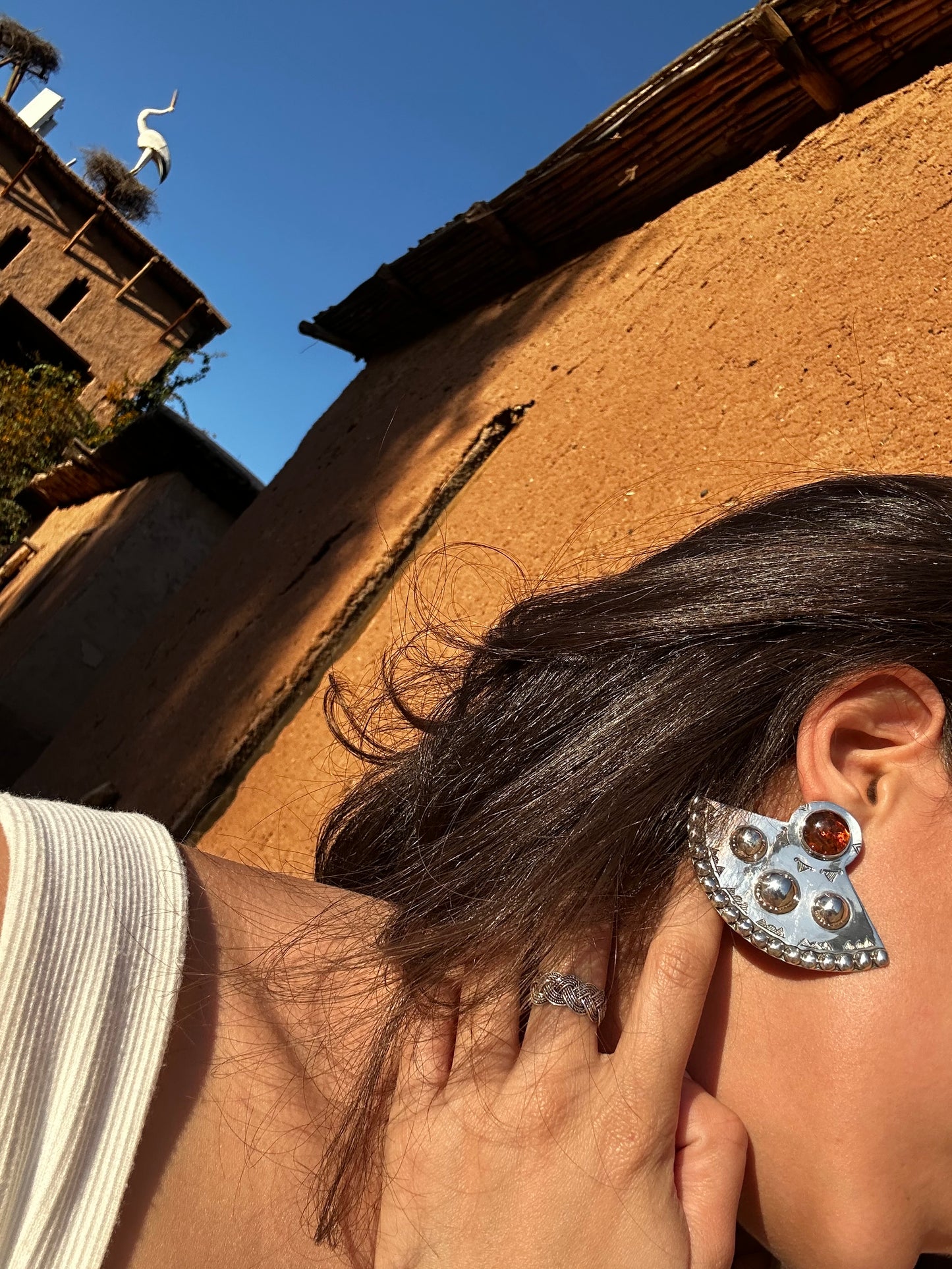 Boucles d'oreilles Néfertari