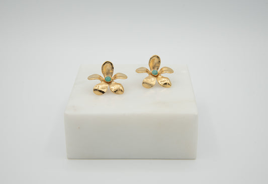 Boucles d'oreilles Naïa pierre