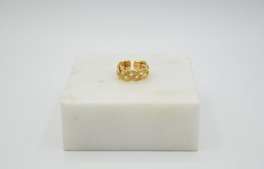 Bague Lina dorée