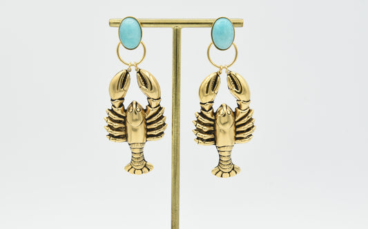 Boucles d'oreilles Lobster