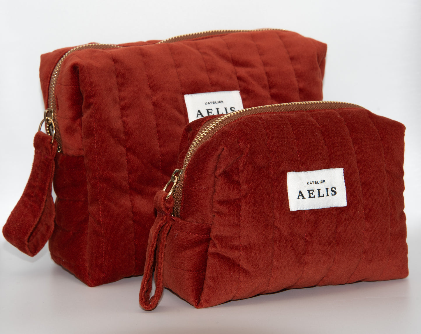 Trousse Aelis velour large